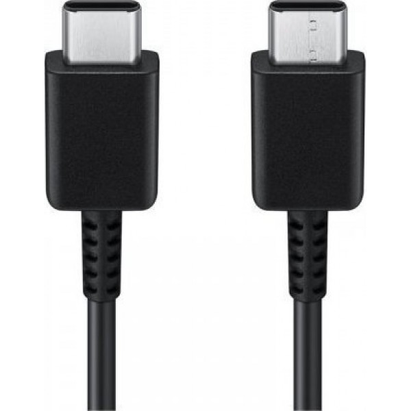 Samsung Regular USB 2.0 Cable USB-C male - USB-C male Μαύρο 1.2m (EP-DG977BBE) Bulk