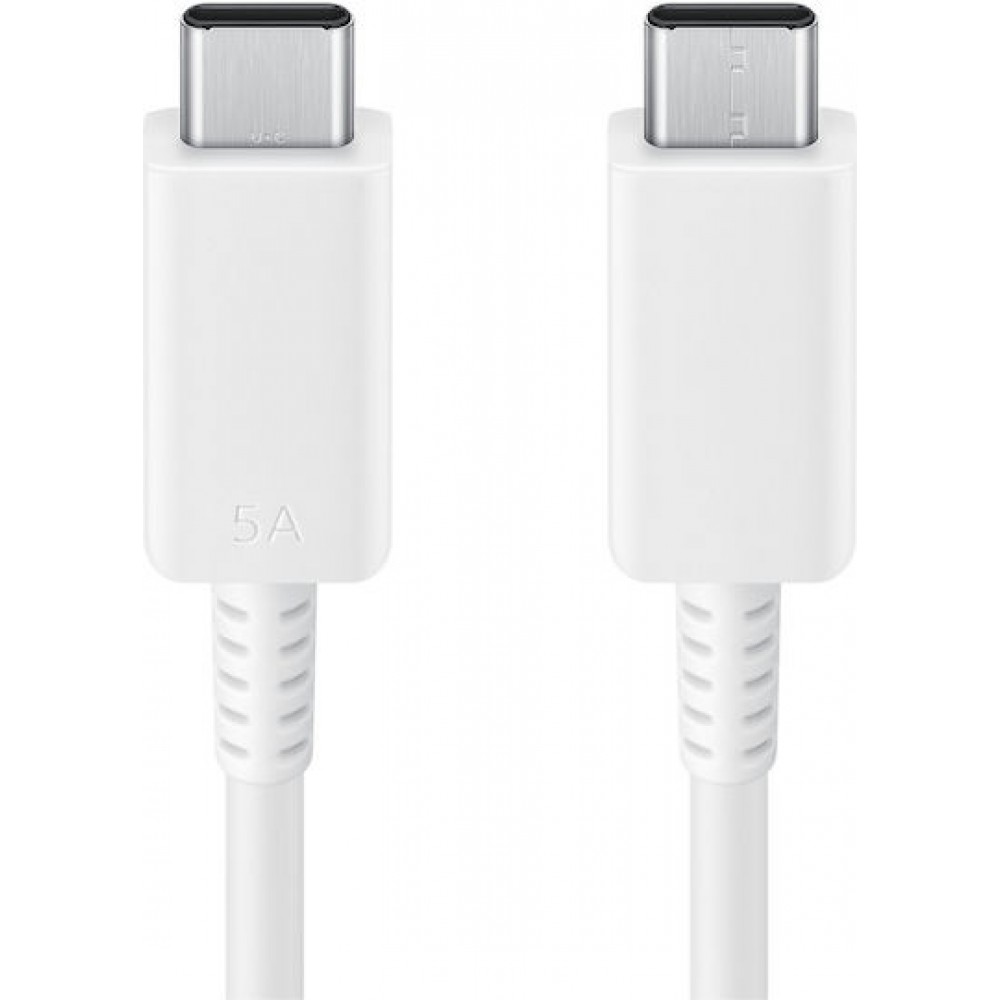Samsung Regular USB 2.0 Cable USB-C male - USB-C Female Λευκό 1.8m (EP-DX510JWE) Retail