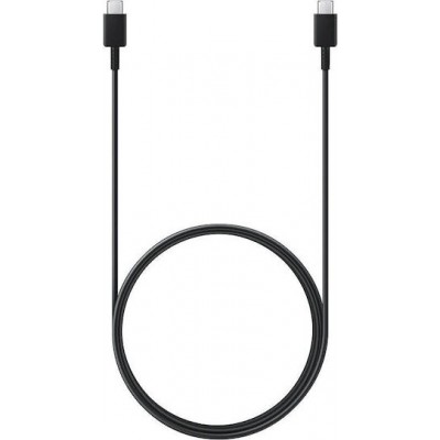 Samsung Regular USB 2.0 Cable USB-C male - USB-C Female Μαύρο 1.8m (EP-DX510JWE) Bulk