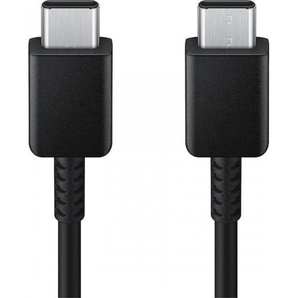 Samsung Regular USB 2.0 Cable USB-C male - USB-C Female Μαύρο 1.8m (EP-DX510JWE) Bulk