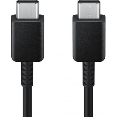 Samsung Regular USB 2.0 Cable USB-C male - USB-C Female Μαύρο 1.8m (EP-DX510JWE) Bulk