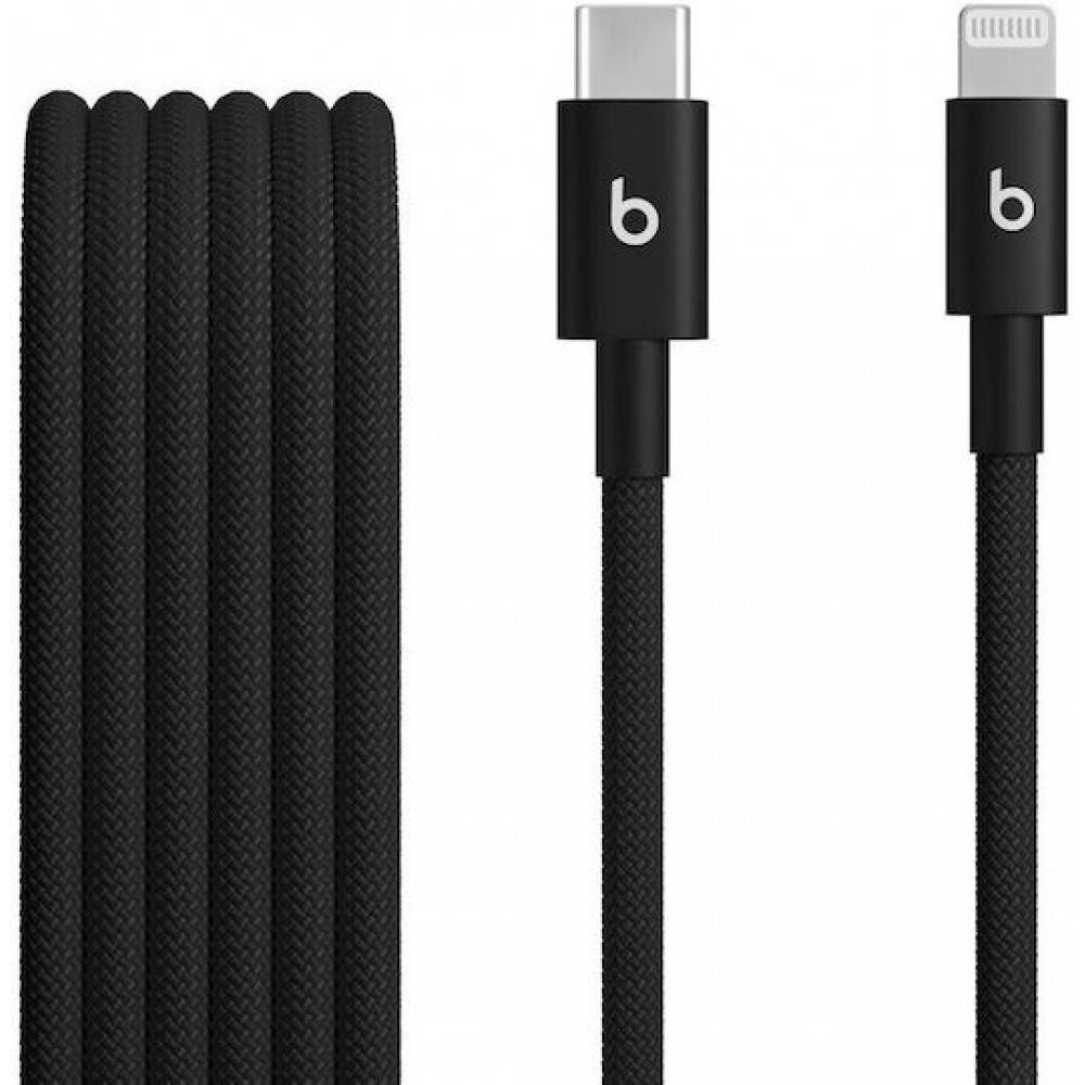 Apple Beats Braided USB-C to Lightning Cable Black 1.5m (MDGK4ZM/A)