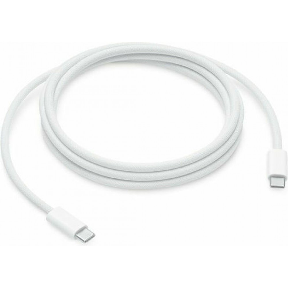 Apple Regular USB 2.0 Cable USB-C male - USB-C male Λευκό 2m (MU2G3ZM/A)