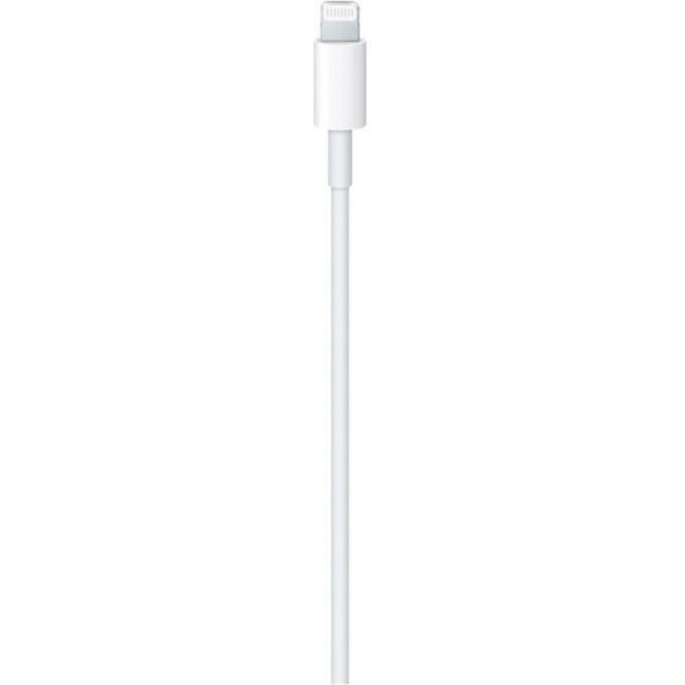 Apple Regular Cable USB-C male - Lightning Λευκό 1m (MUQ93ZM/A) 