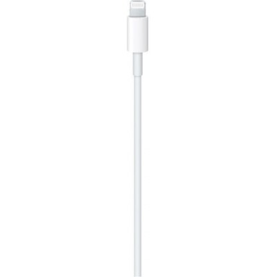 Apple Regular Cable USB-C male - Lightning Λευκό 1m (MUQ93ZM/A) 