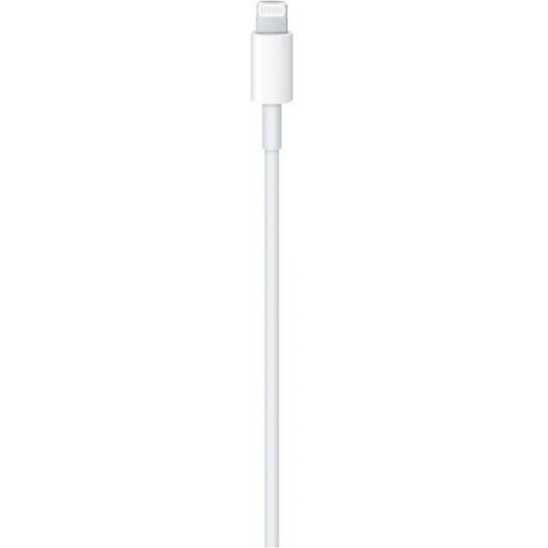 Apple Regular Cable USB-C male - Lightning Λευκό 1m (MUQ93ZM/A) 
