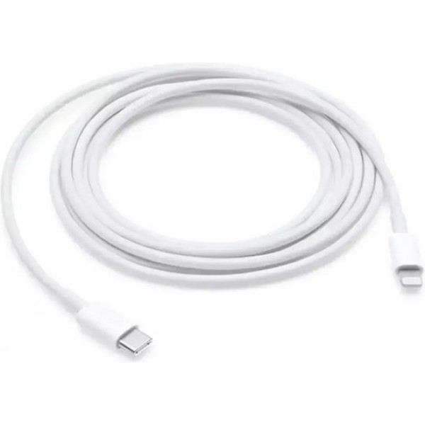 Apple Regular Cable USB-C male - Lightning Λευκό 2m (MW2R3ZM/A)