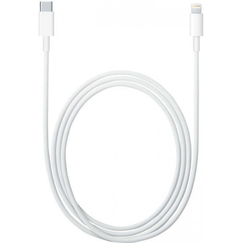 Apple Regular Cable USB-C male - Lightning Λευκό 2m (MW2R3ZM/A)