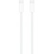 Apple Regular USB 2.0 Cable USB-C male - USB-C male Λευκό 2m (MYQT3ZM/A)