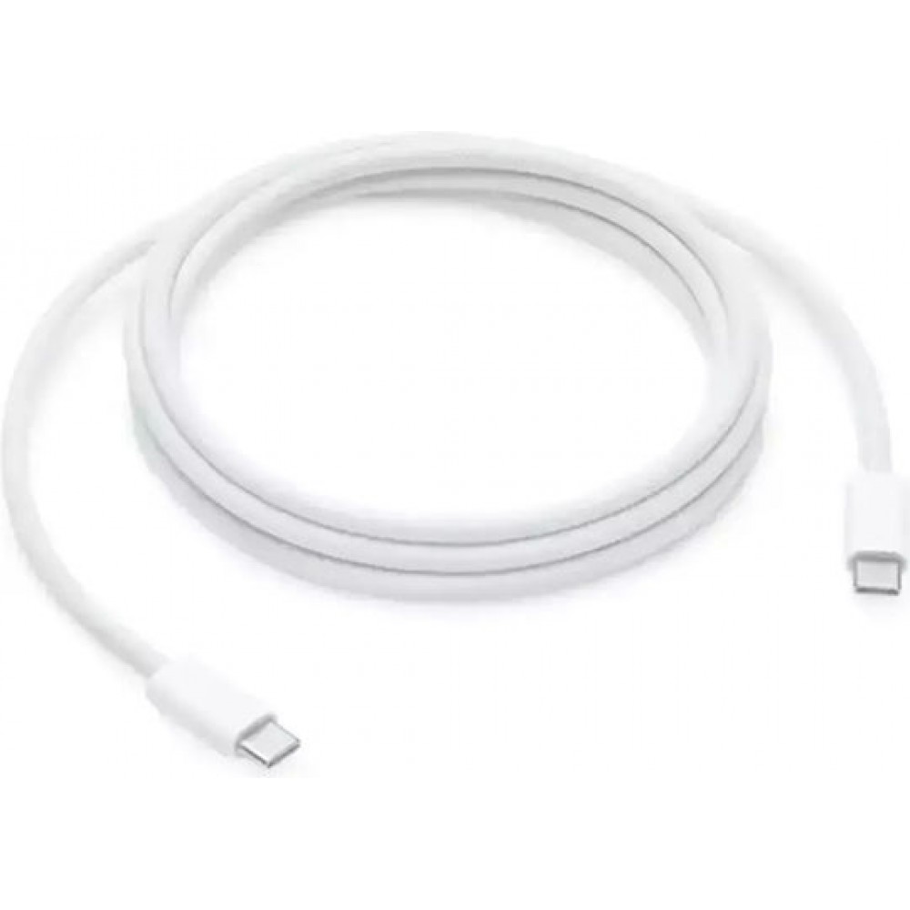 Apple Regular USB 2.0 Cable USB-C male - USB-C male Λευκό 2m (MYQT3ZM/A)
