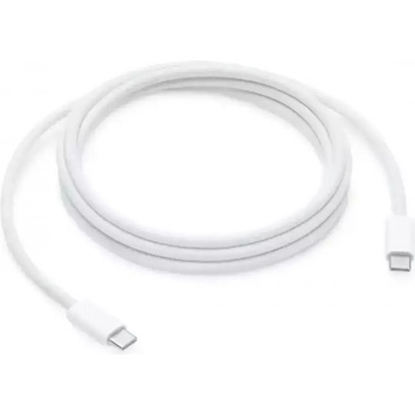 Apple Regular USB 2.0 Cable USB-C male - USB-C male Λευκό 2m (MYQT3ZM/A)