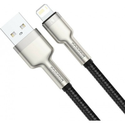 Baseus Braided USB 2.0 Cable USB male - Lightning male Black 1m (CALJK-A01)