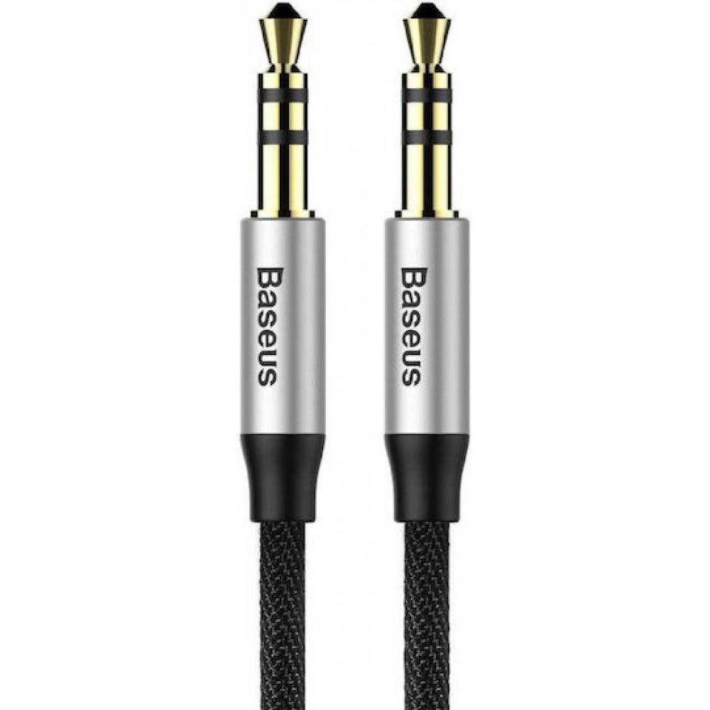 Baseus Καλώδιο Ήχου 3.5mm Male - 3.5mm male Black 1m (CAM30-BS1)