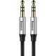 Baseus Καλώδιο Ήχου 3.5mm Male - 3.5mm male Black 1m (CAM30-BS1)