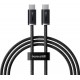Baseus Dynamic 4 Pro Cable USB-C male - USB-C Black 1m