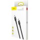 Baseus Braided USB 2.0 Cable USB-C male - USB-C male Black 2m (CATKLF-HG1)