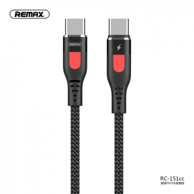 Remax Cable Super PD Series For Type-C to Type-C  1m(RC-151CC)