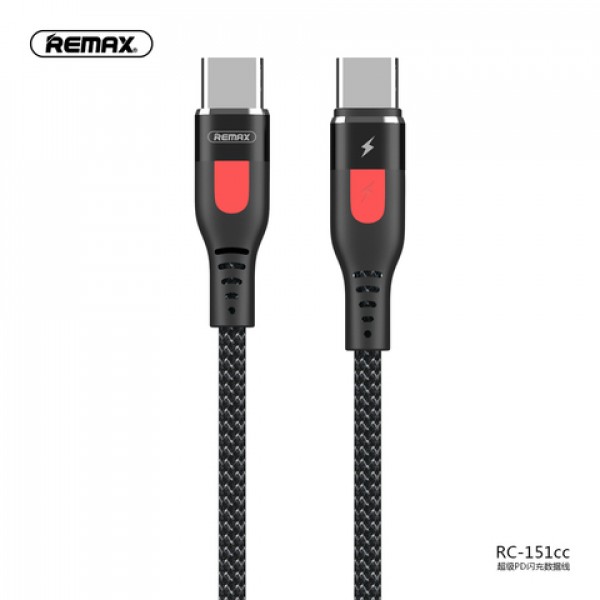 Remax Cable Super PD Series For Type-C to Type-C  1m(RC-151CC)