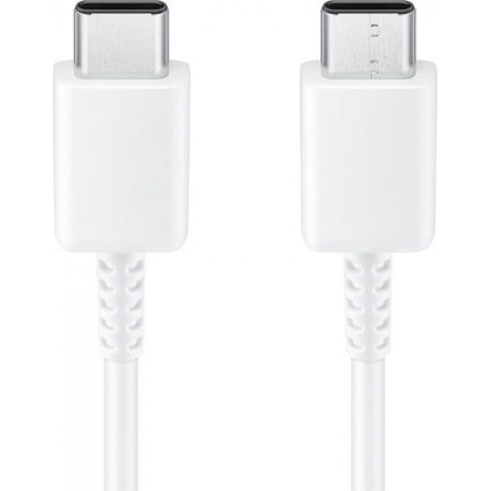 Samsung Regular USB 2.0 Cable USB-C male - USB-C female Λευκό 1m (EP-DΑ705ΒWΕ) Bulk