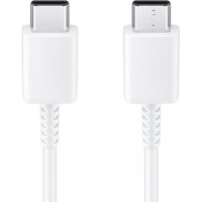 Samsung Regular USB 2.0 Cable USB-C male - USB-C female Λευκό 1m (EP-DΑ705ΒWΕ) Bulk