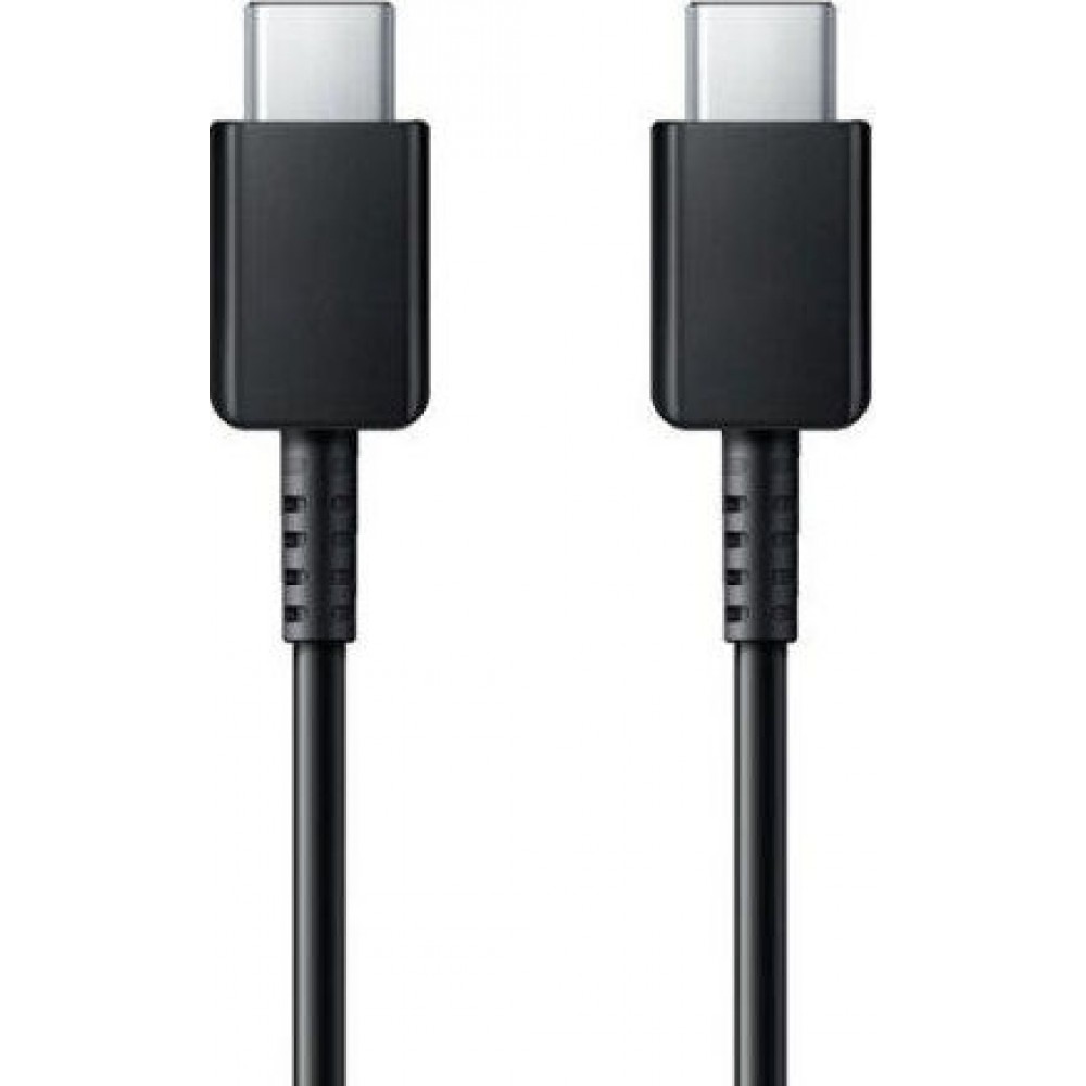 Samsung Regular USB 2.0 Cable USB-C male - USB-C female Μαύρο 1m (EP-DΑ705ΒΒΕ) Bulk