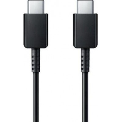 Samsung Regular USB 2.0 Cable USB-C male - USB-C female Μαύρο 1m (EP-DΑ705ΒΒΕ) Bulk