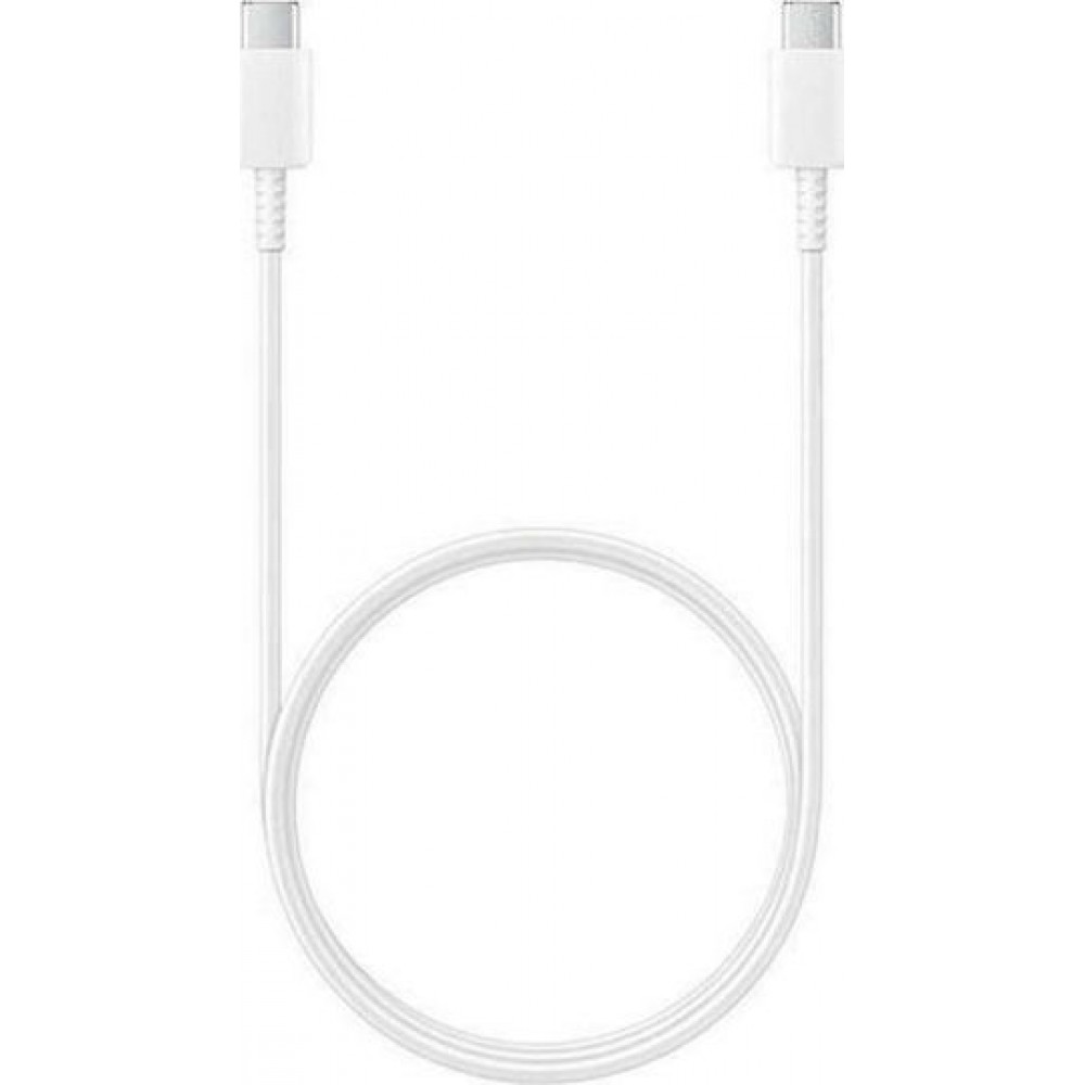Samsung Regular USB 2.0 Cable USB-C male - USB-C female Λευκό 1m (EP-DΑ705ΒWΕ) Bulk