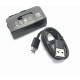 Samsung Regular USB 2.0 Cable USB-C male - USB-A male Μαύρο 1.5m (EP-DG970BBE)