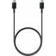 Samsung Regular USB 2.0 Cable USB-C male - USB-C male Μαύρο 1m (EP-DG980BBE) Bulk