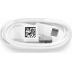 Samsung Regular USB 2.0 Cable USB-C male - USB-A male Λευκό 1.2m Bulk (EP-DN930CWE)