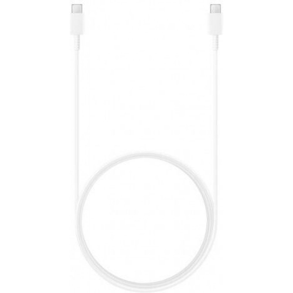 Samsung Regular USB 2.0 Cable USB-C male - USB-C female Λευκό 1.8m (EP-DW767JWE) Bulk