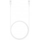 Samsung Regular USB 2.0 Cable USB-C male - USB-C female Λευκό 1.8m (EP-DW767JWE) Bulk
