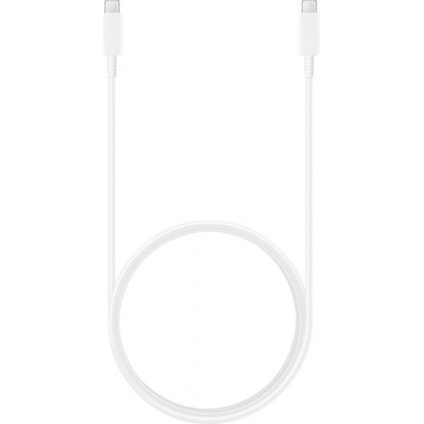 Samsung Regular USB 2.0 Cable USB-C male - USB-C Female Λευκό 1.8m (EP-DX510JWE) Retail