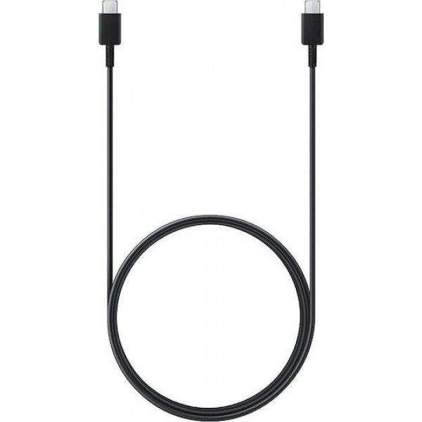 Samsung Regular USB 2.0 Cable USB-C male - USB-C Female Μαύρο 1.8m (EP-DX510JWE) Bulk