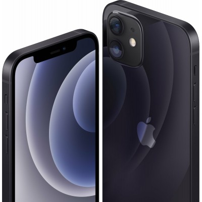 Apple iPhone 12 (4GB/64GB) Black Eκθεσιακό 97% + Battery