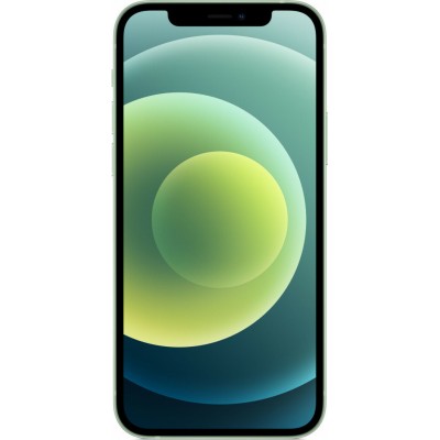 Apple iPhone 12 (4GB/64GB) Green Εκθεσιακό (Protective Glass + Premium Silicone Case)