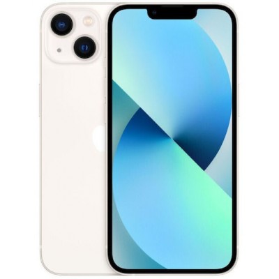 Apple iPhone 13 (4GB/128GB) Starlight Εκθεσιακο (1 Year Warranty) 85% + Battery