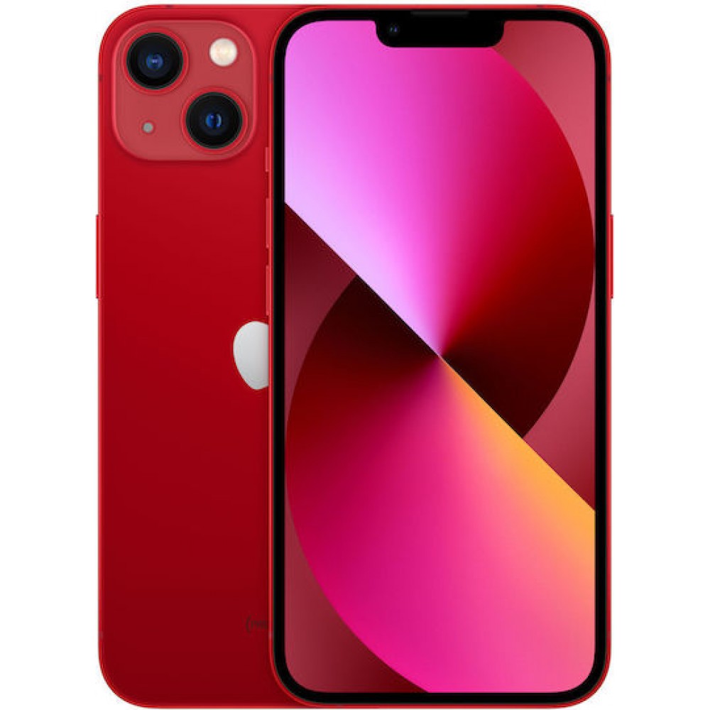 Apple iPhone 13 (4GB/128GB) Product Red Εκθεσιακό (1 Year Warranty) 88% + Battery