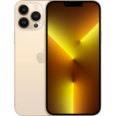 Apple iPhone 13 Pro (6GB/128GB) Gold Εκθεσιακό (1 Year Warranty) 93%  Battery
