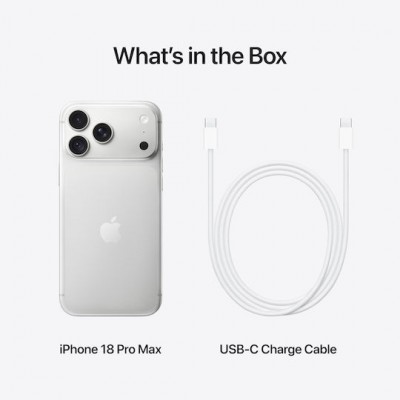 Apple iPhone 18 Pro Max 5G (12GB/256GB) Silver GR