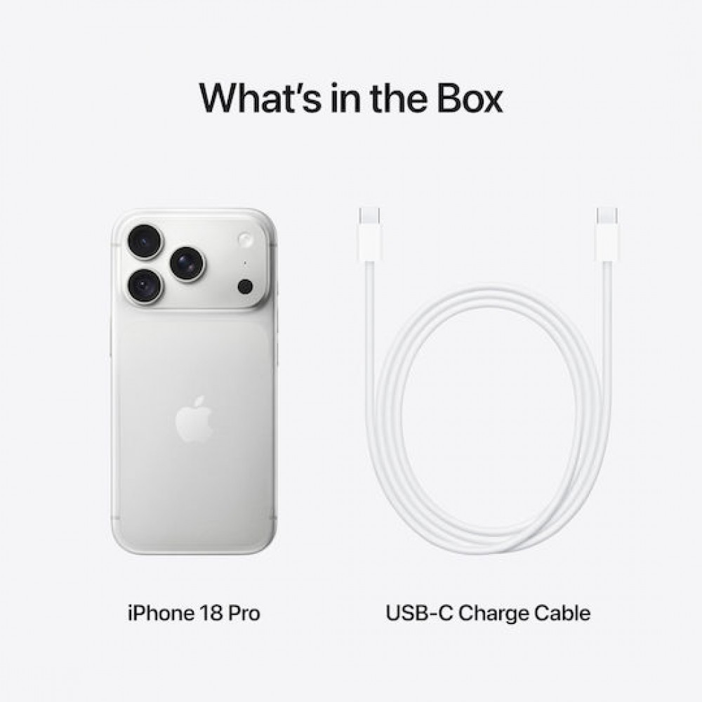 Apple iPhone 18 Pro 5G (12GB/512GB) Silver GR
