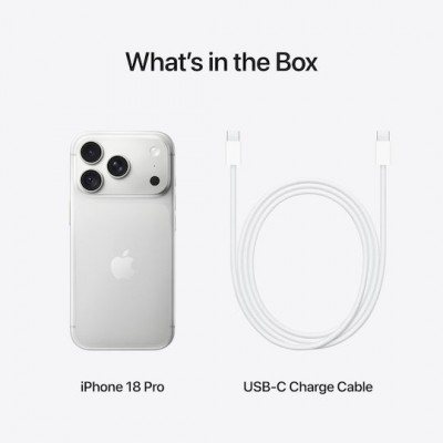 Apple iPhone 18 Pro 5G (12GB/256GB) Silver GR