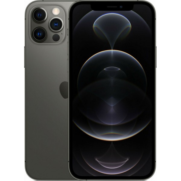 Apple iPhone 12 Pro (6GB/128GB) Graphite  Εκθεσιακό (1 Year Warranty) 100% Battery
