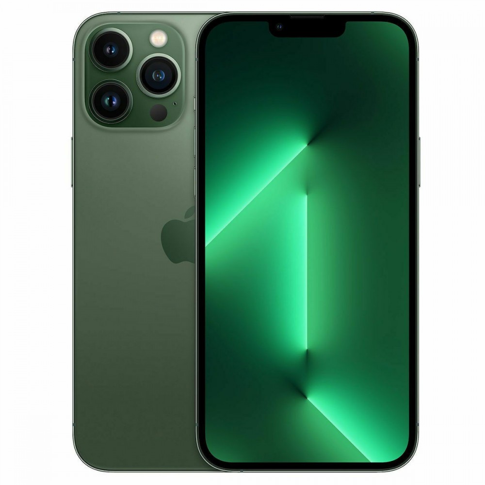 Apple iPhone 13 Pro (6GB/128GB) Alpine Green Εκθεσιακό (1 Year Warranty) 86% + Battery