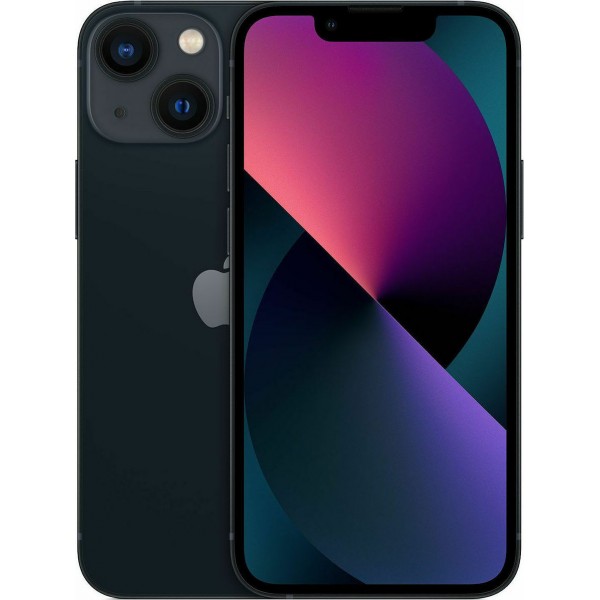 Apple iPhone 13 (4GB/128GB) Midnight Εκθεσιακό (1 Year Warranty) 98%+ Battery