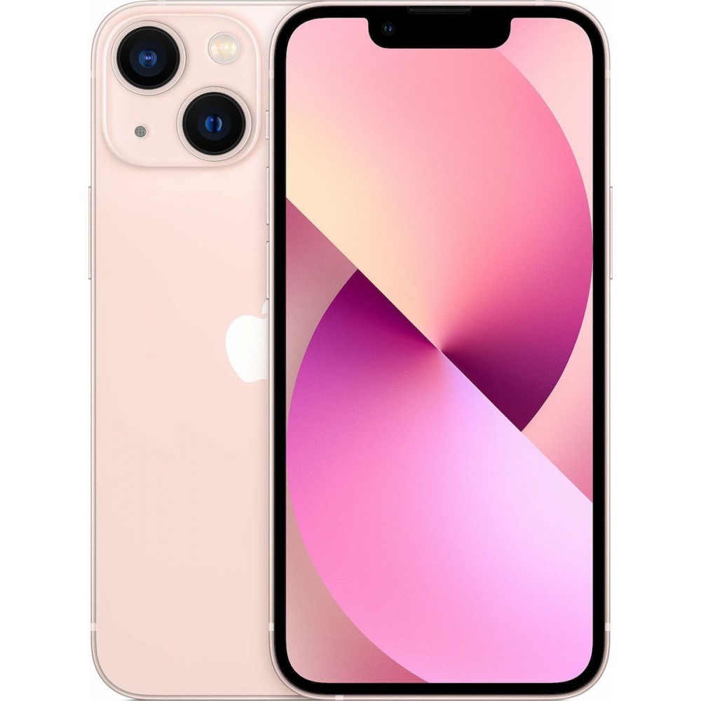 Apple iPhone 13 (4GB/128GB) Pink Εκθεσιακό (1 Year Warranty) 88% + Battery 