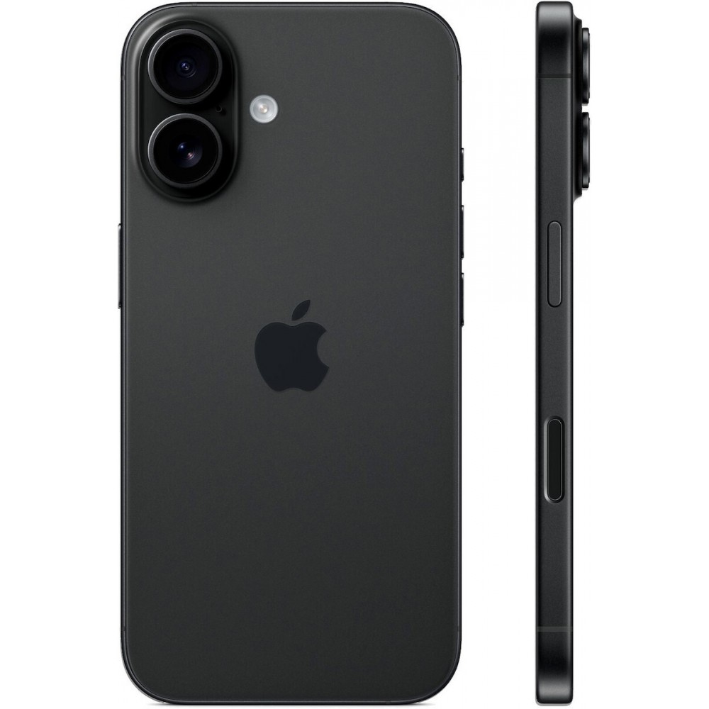 Apple iPhone 16 (8GB/128GB) Black Εκθεσιακό (1 Year Warranty) 100% Battery