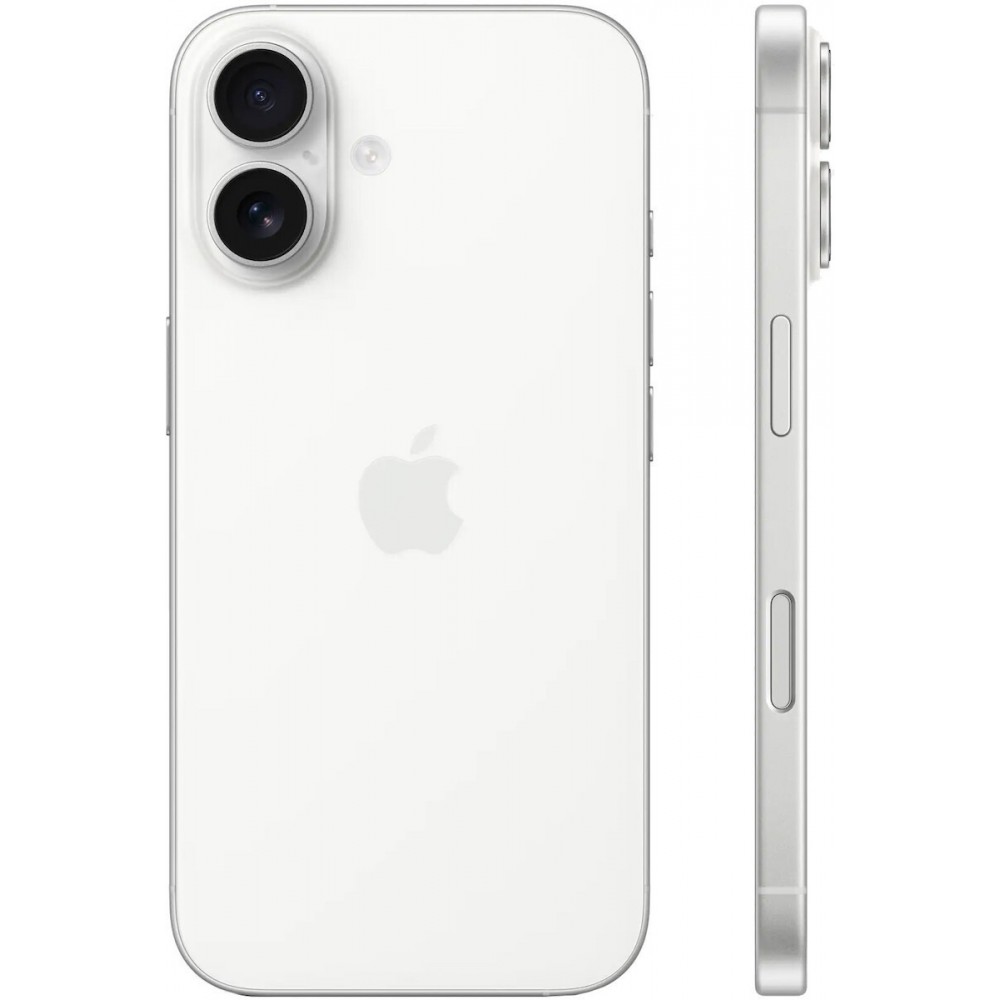 Apple iPhone 16 (8GB/128GB) White Open Box (Εργοστασιακή εγγύηση έως 22/09/26) 100% Battery