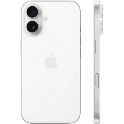 Apple iPhone 16 (8GB/128GB) White Open Box (Εργοστασιακή εγγύηση έως 22/09/26) 100% Battery