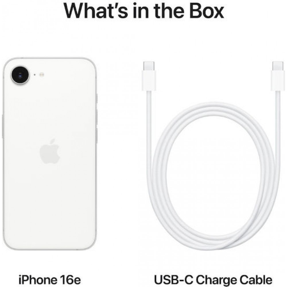 Apple iPhone 16e (8GB/128GB) White EU